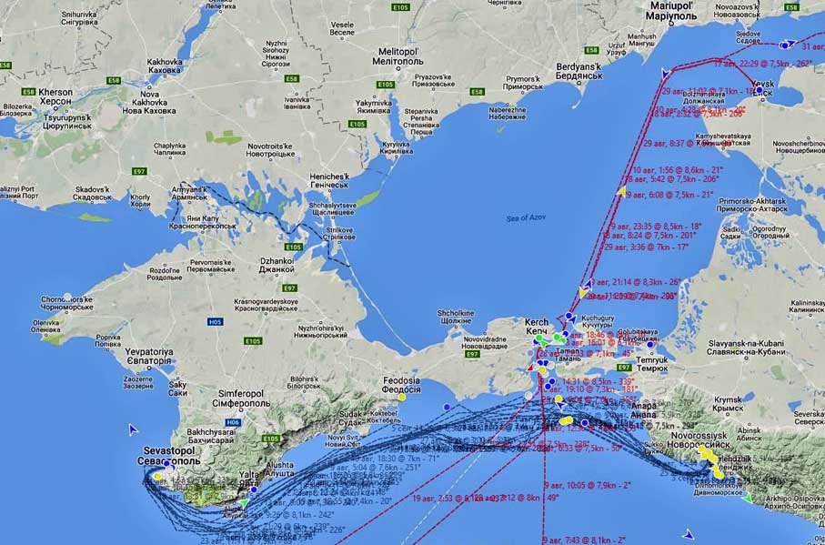 Карта затопления крымска в 2012 году